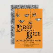 Släpp in för en Bita - Elegant Spider Inbjudan