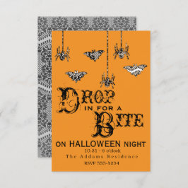 Släpp in för en Bita - Elegant Spider Inbjudan