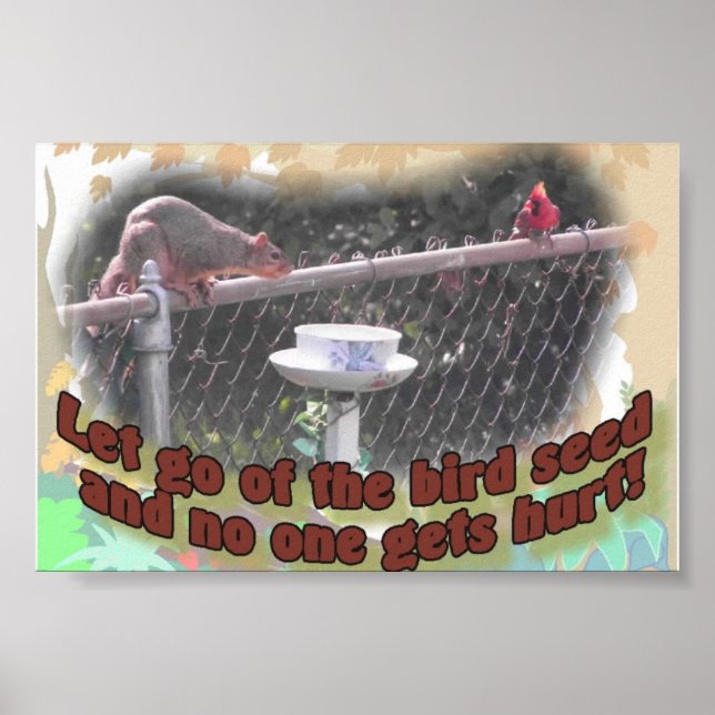 Släpp! Ingen får ont! Poster (Framsidan)