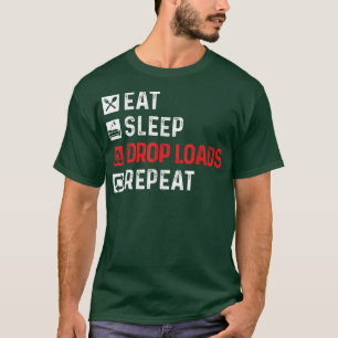 Släpp inläsningarTrucker Semi Lastbil-drivrutin Bi T Shirt