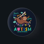 Släpp inte din unika autism-medvetenhet knapp<br><div class="desc">Låt inte din Uniqueness Autism Awareness-design som har en lutning på en träd gren och inte släpper taget. Utformning av ljus,  ljus och roligt för att göra dig mer medveten om kampanj och tillföra saker till din hemdekan</div>