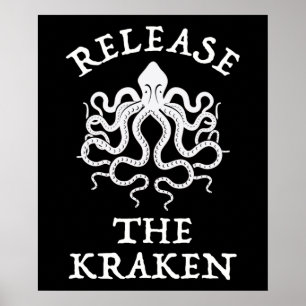 Släpp Kraken Poster