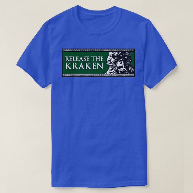 Släpp Kraken T Shirt (Design framsida)