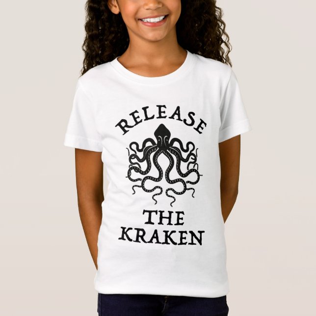 Släpp Kraken T Shirt (Framsida)