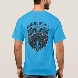 Släpp lös kraften Panter Omfamna det vilda T Shirt