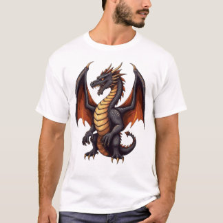 Släpp loss Beasten - Död Metall Dragon Mascot Tee