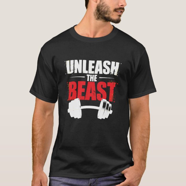 Släpp loss Beasten - Slaggymmarens motivation Tee (Framsida)