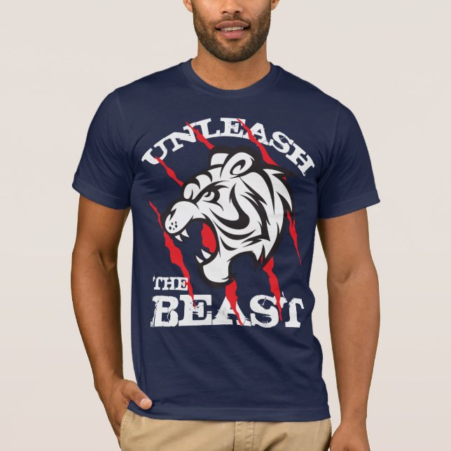 Släpp loss Beasten Tee Shirt (Framsida)