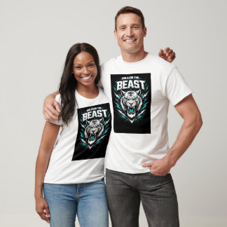 Släpp loss besten - Kraftfull lejon grafisk t-shir T Shirt