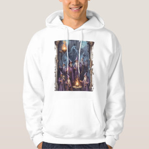 Släpp loss den tidslösa kraften i Old school Bläck Hoodie