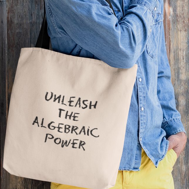 Släpp loss det algebraiska magnetlärarprogrammet tygkasse (Shop now and let your algebraic passion shine!)