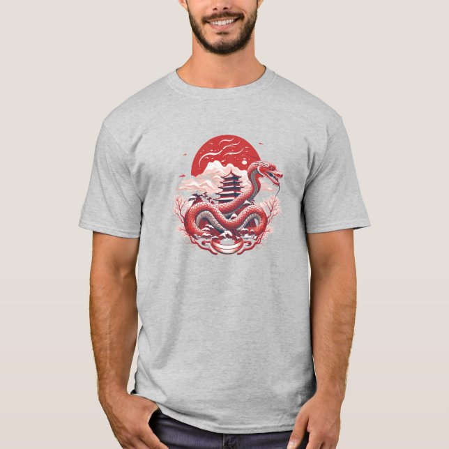 Släpp loss det elvågiga året för Orake Shirt T Shirt (Framsida)