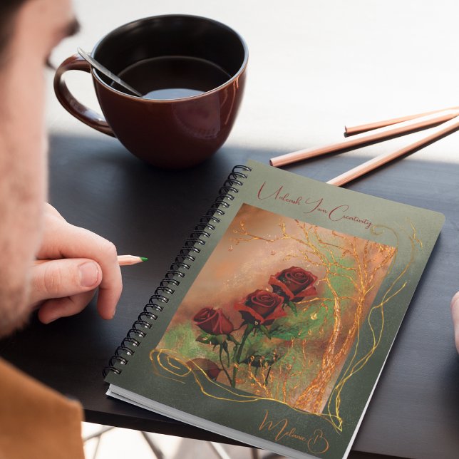 Släpp loss din bärbara dator för kreativitet anteckningsbok (Skapare uppladdad)