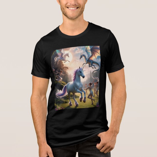 Släpp loss din fantasi med Fantasy T Shirt (Framsida)