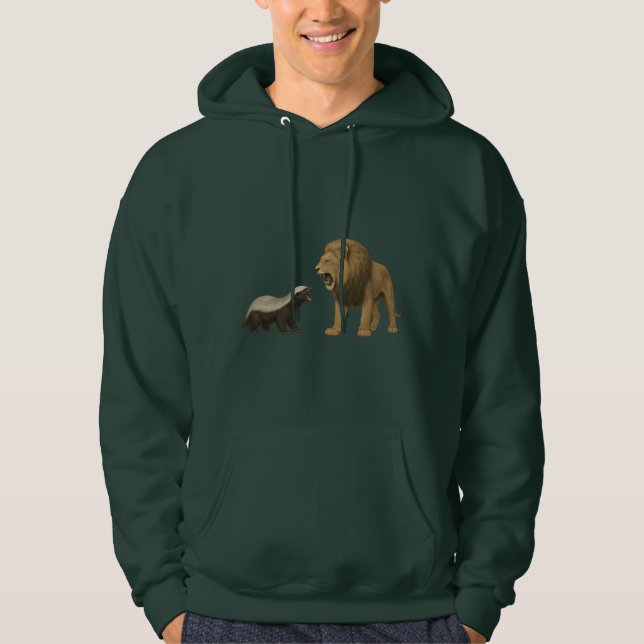 Släpp loss din ilska hoodie (Framsida)