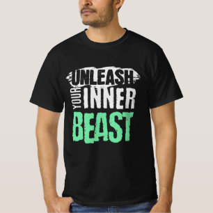 Släpp loss din inre Beast - Intensiv grammofondesi T Shirt