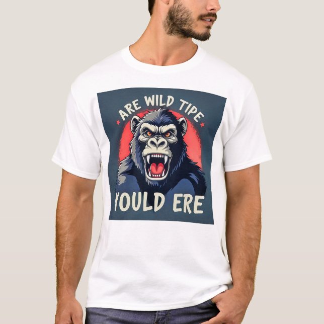 Släpp Loss Din Inre Björn T Shirt (Framsida)
