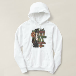 Släpp Loss Din Inre Chingona: Old School Tattoo Cr Hoodie