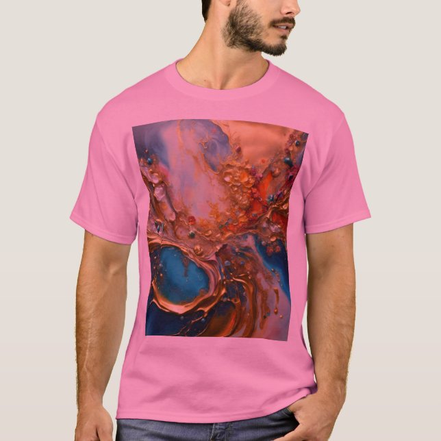 "Släpp loss din inre Hero" T Shirt (Framsida)