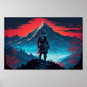 Släpp loss din inre krigare med Samurai Poster