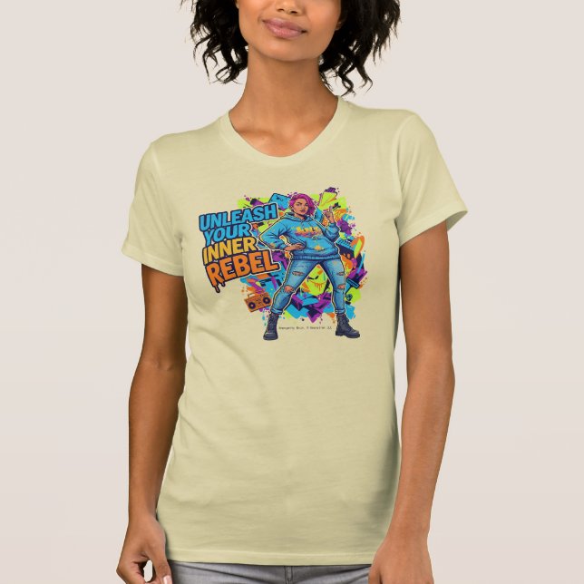 Släpp loss din inre rebell -  t shirt (Framsida)