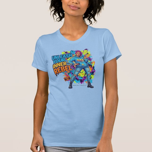 Släpp loss din inre rebell -  t shirt (Framsida)