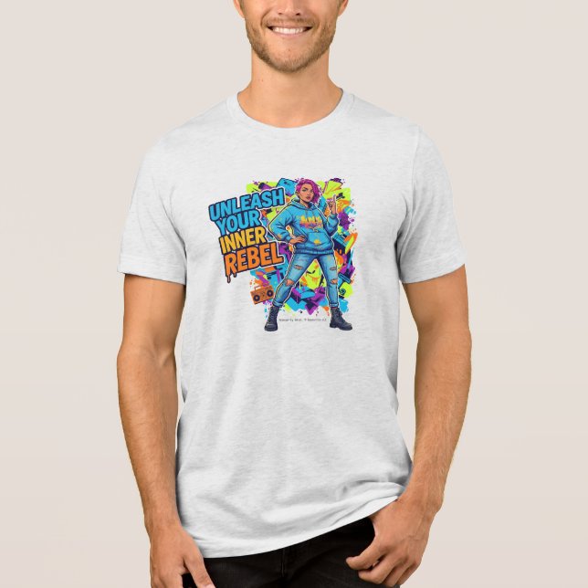 Släpp loss din inre rebell -  t shirt (Framsida)