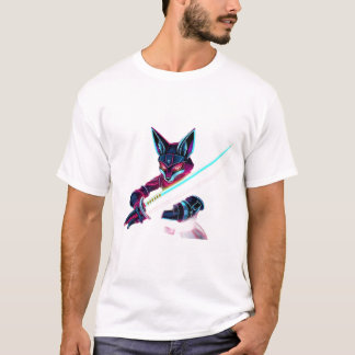 Släpp loss din inre Samurai Fox T Shirt