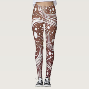 Släpp Loss Din Kreativitet: Funkiga Mönsterlegging Leggings