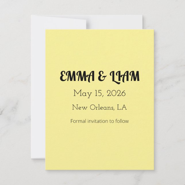 Släpp loss din kreativitet med dra och släpp Färg Spara Datumet (Framsida)