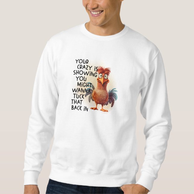 Släpp loss din särart: Den galna sagan sweatshirt (Framsida)
