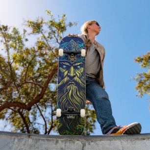 Släpp loss ditt inre spel: Ride Thrilling Tide Mini Skateboard Bräda 18,5 Cm