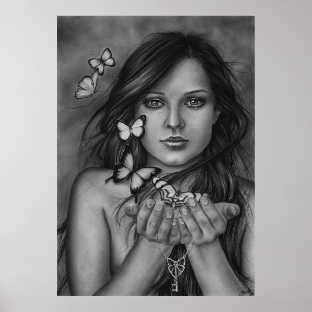 Släpp loss fjärilarna Poster (Framsidan)