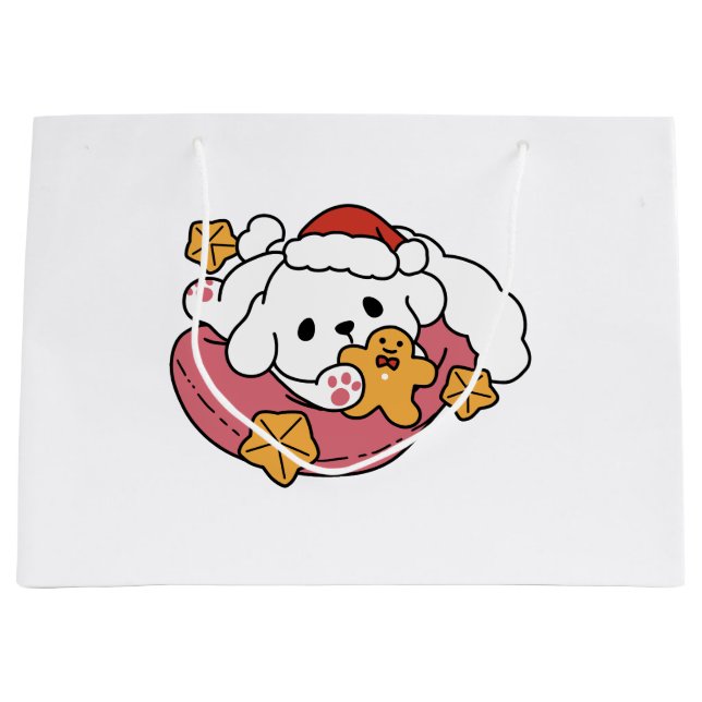 Släpp loss Helgdag Cheer - Tjud Hund jul (Framsidan)