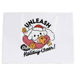 Släpp loss Helgdag Cheer - Tjud Hund jul