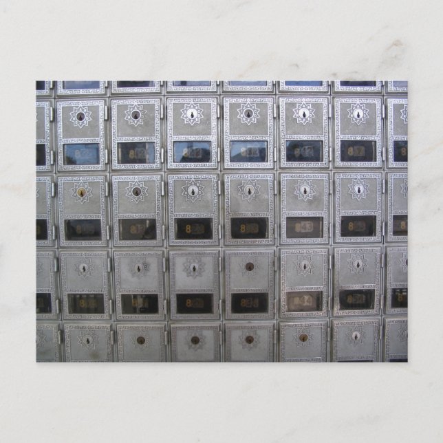 Släpp mig ett radpostkort vykort (Framsida)