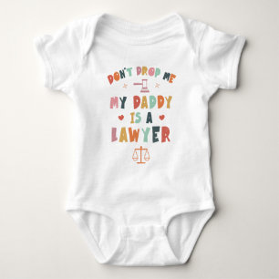 Släpp mig inte min pappa är advokat - advokat Papp T Shirt