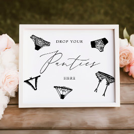 Släpp Möhippan Lingerie-trosor Fototryck