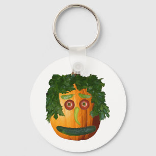 Släpp nyckelkedjan Pumpkin Ansikte Nyckelring