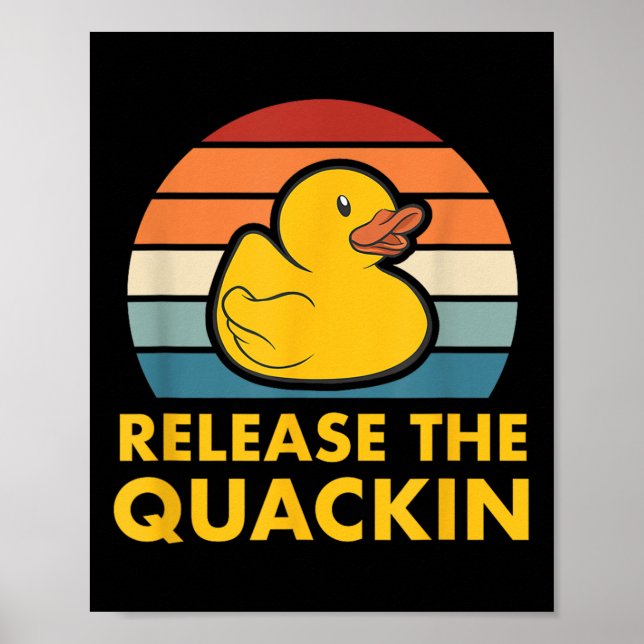 Släpp offerten Rubber Anka Duckling Acc Poster (Framsidan)