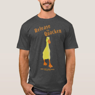 Släpp Quacken Anka Springer Anka T Shirt
