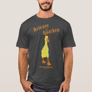 Släpp Quacken Anka Springer Anka T Shirt