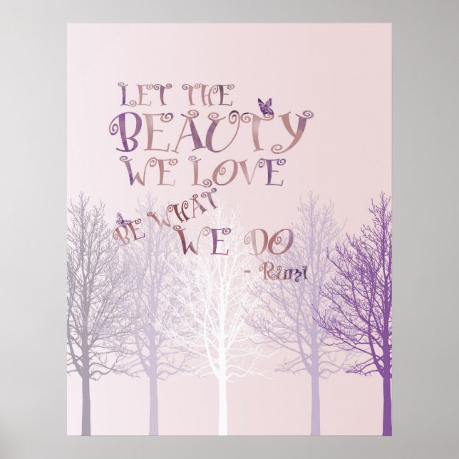 Släpp skönheten poster (Framsidan)