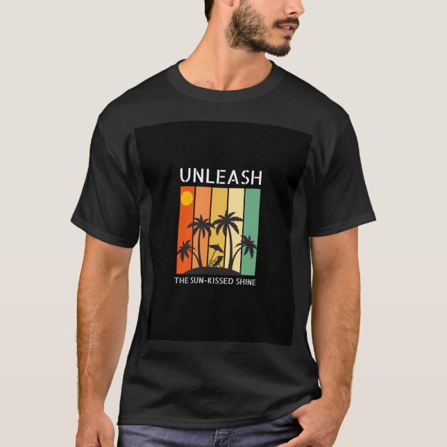 Släpp Sol-Kissed Shine t-shirt (Framsida)