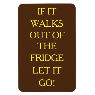 Släpp taget! Flexibel fotomagnet Magnet