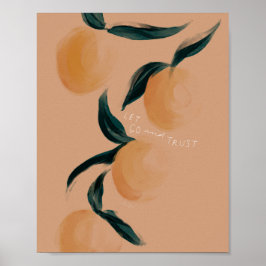 "Släpp taget och lita" Poster