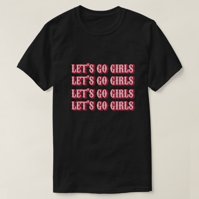 släpp taget tjej 2 t shirt (Design framsida)