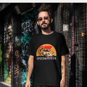 Släpp upp hastigheten: Hastighet och ström frigjor T Shirt