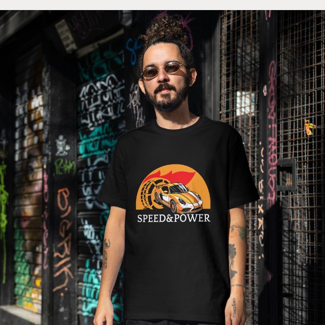 Släpp upp hastigheten: Hastighet och ström frigjor T Shirt (Skapare uppladdad)