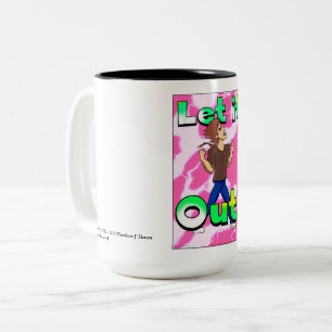 "Släpp ut det!" Kaffe Mugg